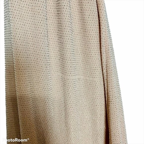 #24 Show Me your Mumu | NWT Pink Nude Metallic Casino Maxi Formal Dress Sz Small - Picture 10 of 10
